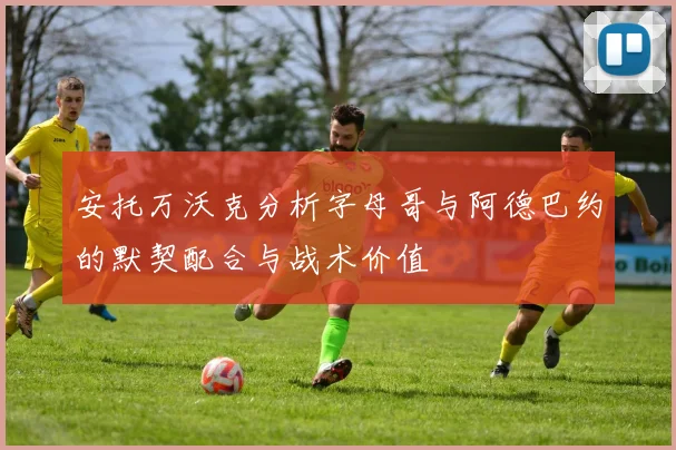 安托万沃克分析字母哥与阿德巴约的默契配合与战术价值